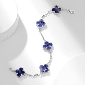 Van Cleef & Arpels Peter Stone Five-Flora Bracelet